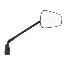 BICYCLE MIRROR RIGHT ZEFAL ESPION Z56 RIGHT COMPOSITE RABATTABLE/ORIENTABLE TRES LARGE (MIROIR 56 CM2)(COMPATIBLE E-BIKE) 220X235X42 MM