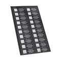 ETIQUETTE D'IDENTIFICATION/MARQUAGE VELO ANTIVOL AUVRAY ICABIKE AVEC QR CODE (OBLIGATION 2021) (VENDU PAR 20)