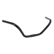 CITY HANDLEBAR ERGOTEC PORTEUR EWG STEEL BLACK 25,4 mm L550MM (APPROVED LEVEL 3)