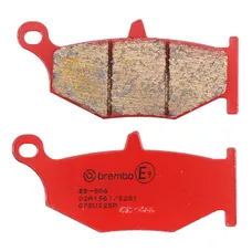BRAKE PAD SET BREMBO FOR SUZUKI 1050 DL V-STROM 2020>2024 REAR, 1300 GSX-R HAYABUSA 2008> REAR (ROAD SINTERED METAL) -07SU32SP