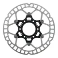BRAKE DISC ROAD/MTB CENTERLOCK ELVEDES 140 mm STEEL SILVER/ALUMINIUM BLACK (ULTRA-LEGER 99 g) -THICKNESS 1.8 mm