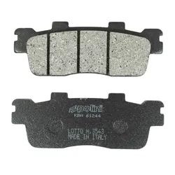 BRAKE PAD SET POLINI FOR KYMCO 300 DOWNTOWN I, 125 SUPER DINK IE, 125 X-TOWN 2016>/KAWASAKI 300 J, 125 J (L 90 mm - H 33.3 mm - P 9.8 mm) (174.0103) (ORIGINAL)
