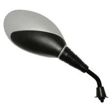 ADAPTABLE REAR-VIEW MIRROR YAMAHA 125 TEO'S 2000>/MBK 125 DOODO 2000> RIGHT BLACK (CE APPROVED) -P2R SELECTION 