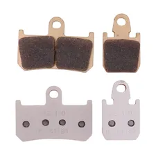 BRAKE PAD SET CL BRAKES FOR YAMAHA 1000 YZF-R1 2007>2014 FRONT, 1670 MT-01 2007>2009 FRONT, 1700 V-MAX 2009> FRONT (2 SETS OF 2 BRAKE PADS) (1180 XBK5 SPORT SINTERED METAL)