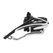 DERAILLEUR MTB FRONT MICROSHIFT 7/8-SPEED TO CLAMP 34.9 FOR TRIPLE CHAINRING 48X38X28 TIRAGE HAUT/BAS (WITH CLAMP ADAPTER 28.6) (COMPATIBLE SHIMANO)