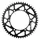 ADAPTABLE REAR SPROCKET 50CC GEARED MOTORCYCLE VOCA BESTIA DERBI 50 GPR NUDE 2004>, GPR RACING 2004>, SENDA DRD 2007>/APRILIA 50 RS4 2011>2020/GILERA 50 SMT 2013> 420 50 DTS ALUMINIUM CNC BLACK (DIAMETER 108/123/6.5)