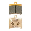 BRAKE PAD SET POLINI FOR PEUGEOT 125 CITYSTAR R/DERBI 125-250 RAMBLA/BENELLI 250 VELVET/APRILIA 50 SCARABEO DITECH (L 50.8 mm - H 53.5 mm - P 9.3 mm) (174.2020) (SINTERED METAL)