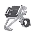 SMARTPHONE MOUNT/TELEPHONE RIXUS ORIENTABLE 360- FOR TELEPHONE OF 68-112 mm ALUMINIUM WITH MOUNTING KIT TO CLAMP ON HANDLEBAR UPPER TO 22 mm (SOLD INDIVIDUALLY) -RXBH17