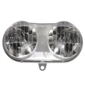 OPTIQUE SCOOT ADAPTABLE MBK 50 BOOSTER ROCKET, NG/YAMAHA 50 BWS BUMP, SPY (HOMOLOGUE CE) (LIVREE AVEC AMPOULE BA20D) -P2R