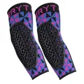 ELBOW PROTECTORS MTB SERYT FLOW ARLECCHINO ANTIBACTERIEN, ANTIDERAPANTE, WITHOUT COUTURE PINK/BLUE L/XL (SOLD AS A PAIR) 250 g -CE IN 1621.1 LEVEL 2
