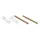 VIS DE REGLAGE OPTIQUE/PHARE CYCLO ADAPTABLE MBK 51, 88, 50, 41 (INCLUS RESSORT) (PAIRE) -SELECTION P2R