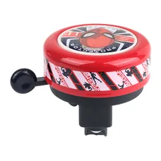 BICYCLE BELL CHILDREN'S TIMBRE DISNEY SPIDERMAN RED (SOLD INDIVIDUALLY)