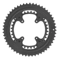 SET OF ROAD CHAINRING 4-BOLT DIA. 121/128 CAMPAGNOLO SUPER RECORD 13 50/34T BLACK ALUMINIUM 7075 13-SPEED (SOLD IN PACKS OF 2)