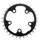 ROAD CHAINRING 5-BOLT DIA. 74 STRONGLIGHT 30T TRIPLE BLACK ALUMINIUM 7075 9/10-SPEED