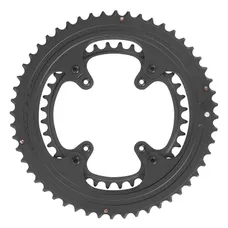 SET OF ROAD CHAINRING 4-BOLT DIA. 121/128 CAMPAGNOLO SUPER RECORD 13 50/34T BLACK ALUMINIUM 7075 13-SPEED (SOLD IN PACKS OF 2)