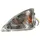 CLIGNOTANT SCOOT ADAPTABLE PIAGGIO 50 LIBERTY 2T ET 4T 2009> AV GAUCHE TRANSPARENT (HOMOLOGUE CE) -P2R