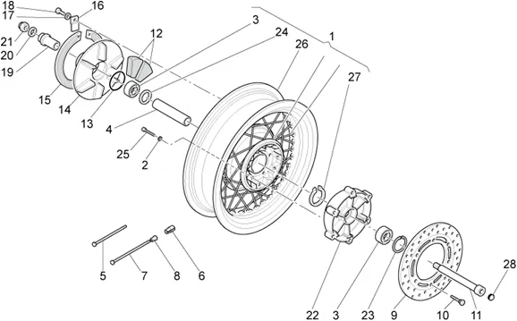 Roue arriere