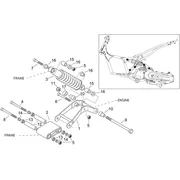 Bielles - suspension ar.