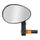 BICYCLE MIRROR LEFT OR RIGHT NEWTON OVAL ADJUSTABLE MOUNTING KIT EXTREMITE HANDLEBAR (MIROIR 11X7 CM)