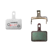DISC BRAKE PAD SET MTB SHIMANO DEORE M515,M486,M485,M575,M395 (SWISSSTOP ORGANIC - DISC 15E) (PAIR CARDED) - COMPATIBLE E-BIKE