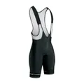 CYCLING SHORTS GIST BIB STRAPS PRESTIGIO BASE 3 DENSITY BLACK S -5128