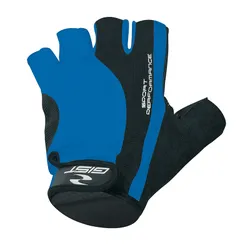 GANTS VELO COURT GIST PRO BLEU XXL (PAIRE SUR CARTE) AVEC VELCRO -5515