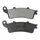 PLAQUETTE DE FREIN POLINI POUR HONDA 250 FORESIGHT, 400-600 SILVER WING, 400-600 SW-T, 125 PANTHEON / PEUGEOT 250 SV (L 114.9mm - H 41mm - P 9.5mm) (174.0023) (ORIGINAL)
