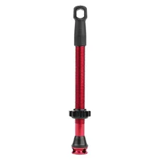 TUBELESS VALVE PRESTA NEWTON COLORI RED 60 mm 4 HOLES FOR DIFFUSION PREVENTIF (SOLD INDIVIDUALLY) - SUPPLIED WITH REMOVAL TOOL VALVE CORE