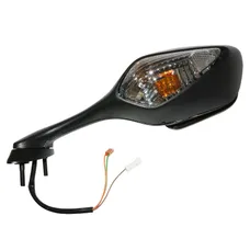 ADAPTABLE REAR-VIEW MIRROR HONDA CBR 1000 RR FIREBLADE 2008>, 800 VFR F 2016> LEFT BLACK WITH INDICATOR (CE APPROVED) -VICMA