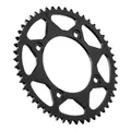 ADAPTABLE 50CC GEARED MOTORCYCLE REAR SPROCKET BETA 50 RR 2005>2017, 50 RR MOTARD 2002>2018, 50 RR 2005>2017 420 50 DTS STEEL BLACK (DIAMETER 100/120/8.5) -JT SPROCKETS