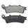 PLAQUETTE DE FREIN NEWFREN POUR HONDA 250 FORZA 2000>2004 AV, 400 FJS SILVER WING 2006>2008 AV, 800 VFR 2006>2013 AR / KAWASAKI 650 EN VULCAN S 2015>2021 AV (FD0254BE) (ELITE ORGANIQUE)