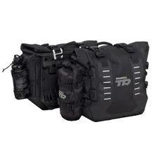 BAG CAVALIERE SIDE SHAD TR40 TERRA ADVENTURE 32L BLACK WITH BAG INNER FOR THE SEALING + DOUBLE LOCKING SYSTEM (FITTING KIT 4P SYSTEM SOLD SEPARATELY) (X0TR401) (PAIR)
