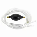 POMPE A MAIN SIPHON POUR CIRCUIT AIR/HUILE (DURITE 8mm LONG 1M DE CHAQUE COTE) (POIRE D'AMORCAGE)