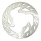 BRAKE DISC FRONT 50 A BOX OEM GILERA 50 SMT 2006 > 2010/DERBI SENDA SM 2000 > 2010-86157R