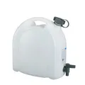 JERRYCAN/BIDON EAU PRESSOL EN POLYETHYLENE TRANSPARENT AVEC BOUCHON ET ROBINET 10L