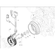 Volant magnetique