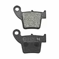 BRAKE PAD SET NEWFREN FOR HONDA 250 CRF R 2004> REAR, 450 CRM X 2007> REAR/FANTIC 50 CABALLERO 2010> REAR/APRILIA 450 MXV 2009> REAR (L 60.5 mm - H 44 mm - P 9.5 mm) (FD0329BD) (DIRT ORGANIC)