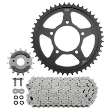 ADAPTABLE CHAIN KIT SUZUKI 600 GSF BANDIT 1995>1999, GSF S BANDIT 1996>1999 530 15X47 (DIAMETER REAR SPROCKET 87/110/10.5) (OEM GEARING) -JT SPROCKETS