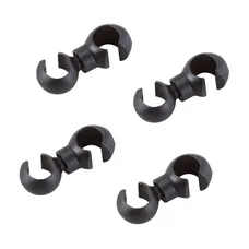 ATTACHE CABLE HOUSING BRAKE/DERAILLEUR ELVEDES DIAMETER 4,3 mm BLACK (SOLD IN PACKS OF 4)