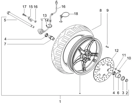 Roue avant