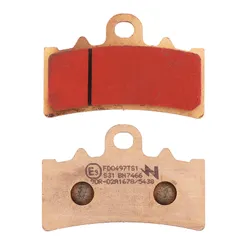 BRAKE PAD SET NEWFREN FOR BMW 310 G GS 2017> FRONT, 400 C GT 2019> FRONT/HUSQVARNA 401 SVARTPILEN 2017> FRONT/KTM 125 DUKE 2011> FRONT, 390 ADVENTURE 2020> FRONT (FD0497TS) (TOURING SINTERED METAL)