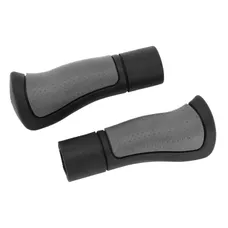 GRIP CITY HERRMANS ERGO BI-DENSITE ERGONOMIQUE BLACK/GREY L120MM REDECOUPABLE IN 90 mm (PAIR CARDED)
