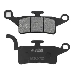 BRAKE PAD SET POLINI FOR YAMAHA 125 BWS I FRONT, 125-150 XENTER 2011> FRONT/MBK 125 X-OVER FRONT, OCEO 2011> FRONT (174.0146) (ORIGINAL)