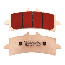 BRAKE PAD SET NEWFREN FOR APRILIA 1000 RSV4 2009> FRONT/BMW 1200 HP2 2008>2011 FRONT/KTM 1290 SUPERDUKE 2014> FRONT/HONDA 1000 CBR RR 2014> FRONT (FD0415SP) (SPORT TT PRO SINTERED METAL)
