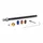 AXE TRAVERSANT / BLOCAGE RAPIDO REMORQUE LG 164mm M12x157 SUPER BOOST COMPATIBLE TOUT FILETAGE