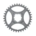 MTB CHAINRING DIRECT MOUNT FOR SRAM XX1-X01-X1-X0-X9 STRONGLIGHT HT3 SINGLE 36T BLACK ALUMINIUM 11-SPEED NARROW WIDE (OFFSET 6 mm)