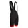 CYCLING SHORTS GIST BIB STRAPS FLOW BASE COOLMAX BLACK BORDS RED XXXL -5116