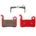 DISC BRAKE PAD SET MTB SHIMANO XTR M966-M965-M975/XT M765-M775/LX M585/DEORE M595-M596-M655 (NEWTON METAL SINTERED) (PAIR CARDED)