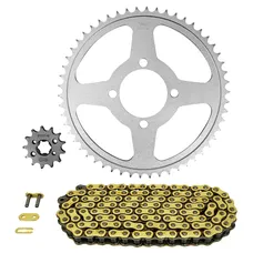 ADAPTABLE CHAIN KIT YAMAHA 125 TTR LW 2002>2016, 125 TTR LWE 2003>2020 428 13X54 (DIAMETER REAR SPROCKET 62/80/10.5) (OEM GEARING) -AFAM