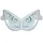 DOUBLE OPTIQUE SCOOT REPLAY RR8 POUR MBK 50 NITRO 1997>2012/YAMAHA 50 AEROX 1997>2012 BLANC AVEC LEDS BLANCHES
